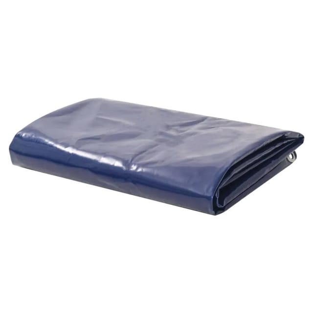 vidaXL Abdeckplane 650 g/m² 4x7 m Blau 43836