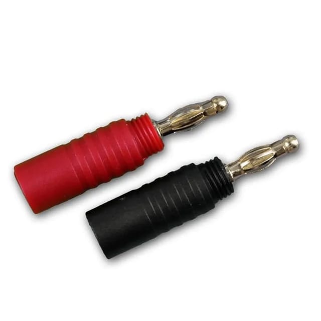Dynavox Bananenstecker Set High-End 2x Rot und 2x Schwarz