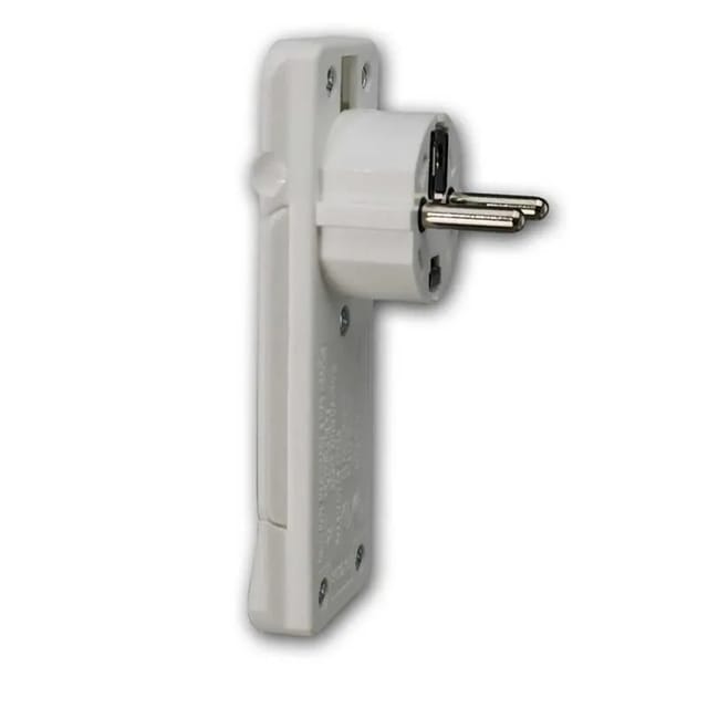 EGB Flachstecker Weiß 250V 16A Schutzkontakt
