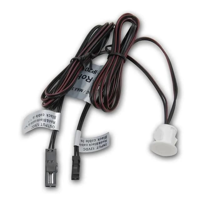 world-trading-net Einbau LED Schalter mit Dimmer 12VDC 3A Weiß