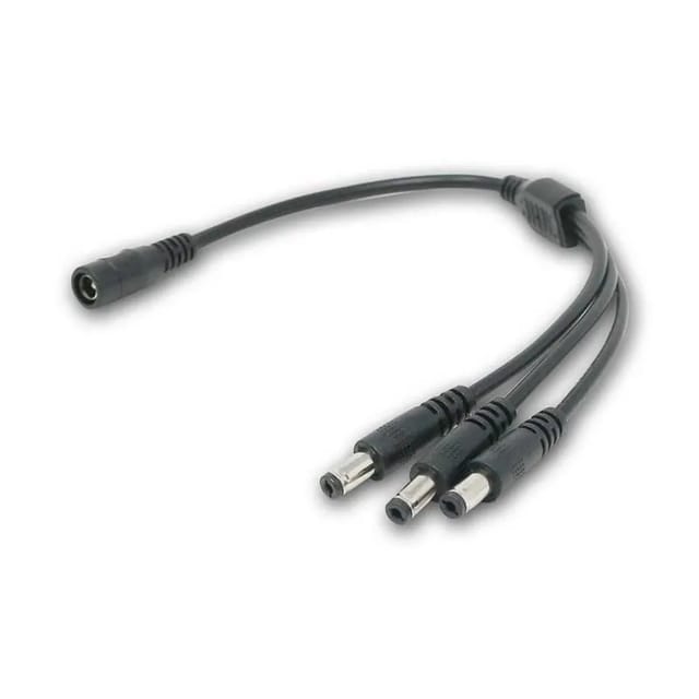 world-trading-net DC-Kabel Verteiler 3-fach 3x Stecker 55x21mm