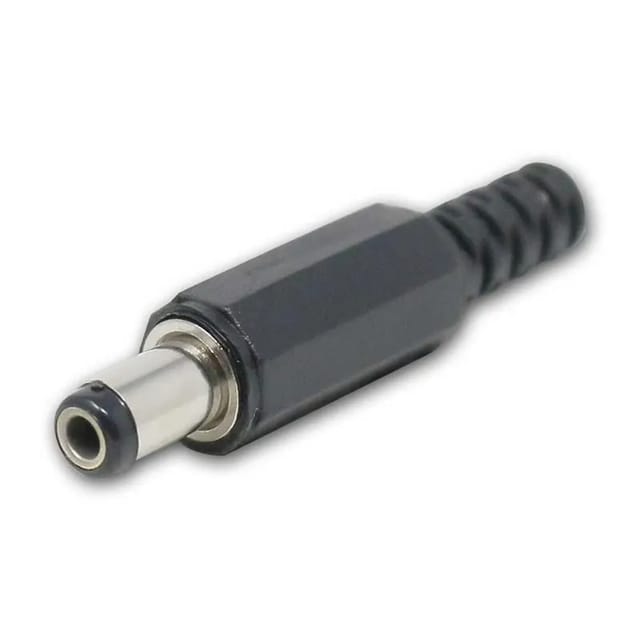 world-trading-net DC-Stecker 25x55mm Schaftlänge 9mm Knickschutz