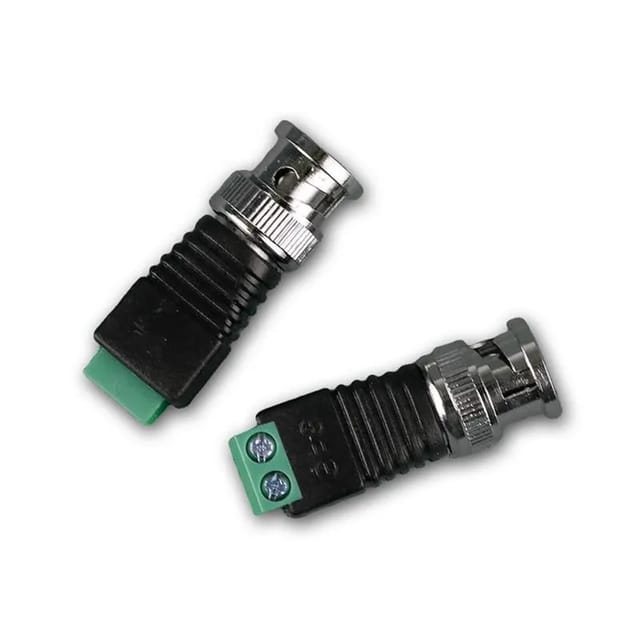 BLANKO 2er Set BNC-Stecker Adapter auf Schraubanschluss
