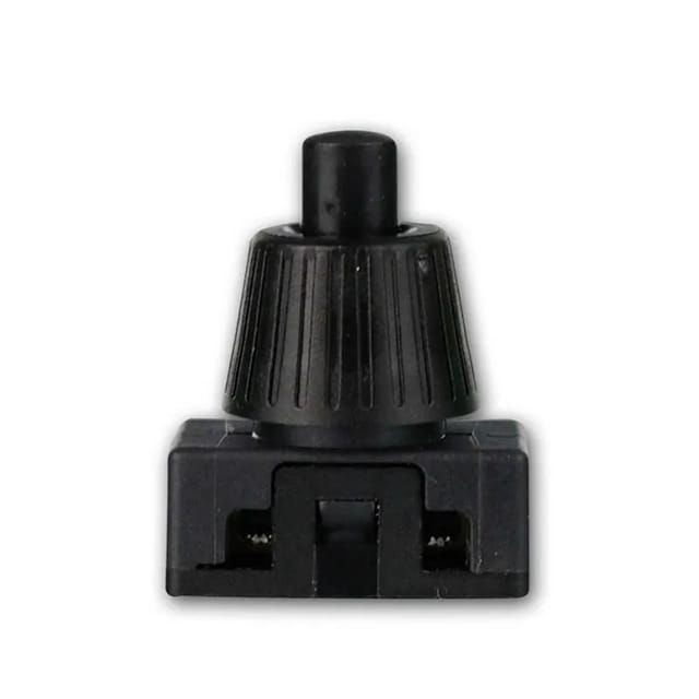 EGB Druckschalter 1-polig EIN AUS 230V 2A Schwarz