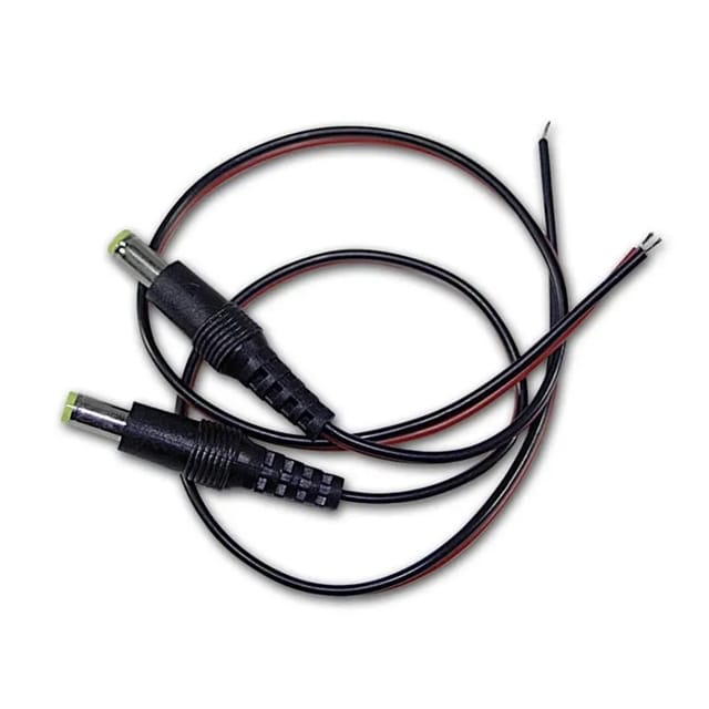 world-trading-net 2er Pack DC-Stecker 55x21mm mit 30cm Kabel