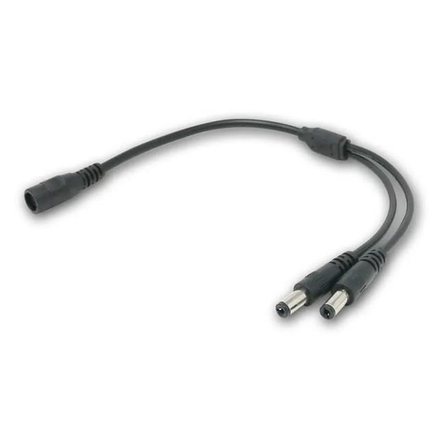 world-trading-net DC-Kabel Verteiler 2-fach 2x Stecker 55x21mm