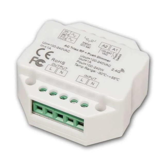 McShine Tast-Dimmer TD-24 LED-geeignet für UP-Dose