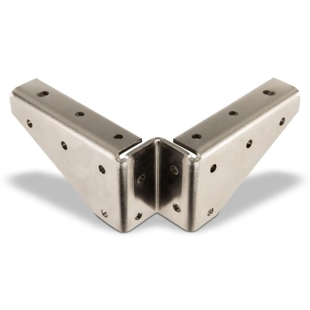 SOTECH Tischwinkel Verzinkt 125 x 125 x 54 mm