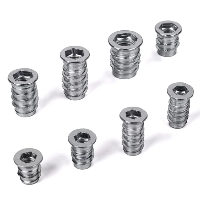 SOTECH 100 Stück Einschraubmuffen M10 x 20 mm