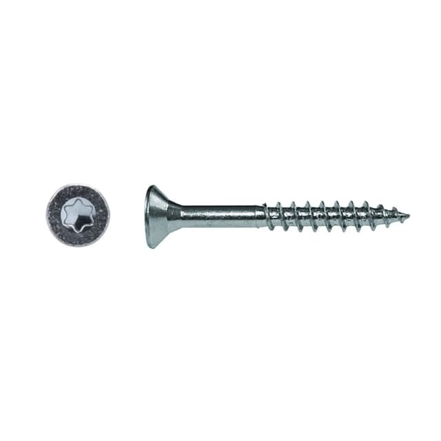 SOTECH 500 Stück JD Spanplattenschrauben Teilgewinde I Stern Torx T25 Ø5,0 mm Länge 50 mm
