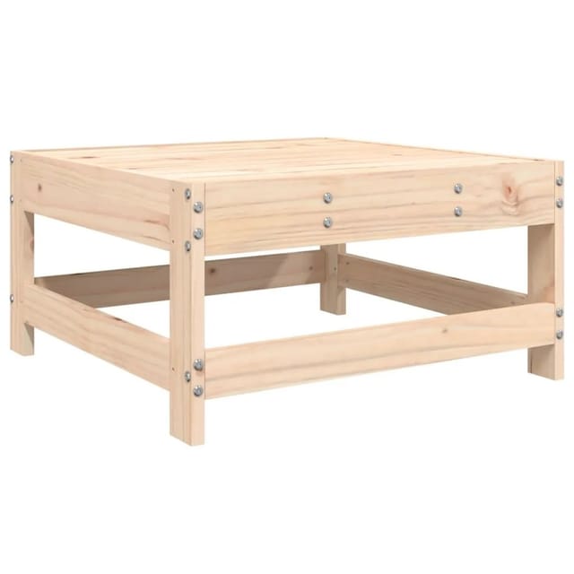 vidaXL Gartenhocker Massivholz Kiefer 825485