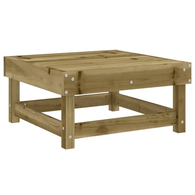 vidaXL Gartenhocker Kiefernholz Imprägniert 825386