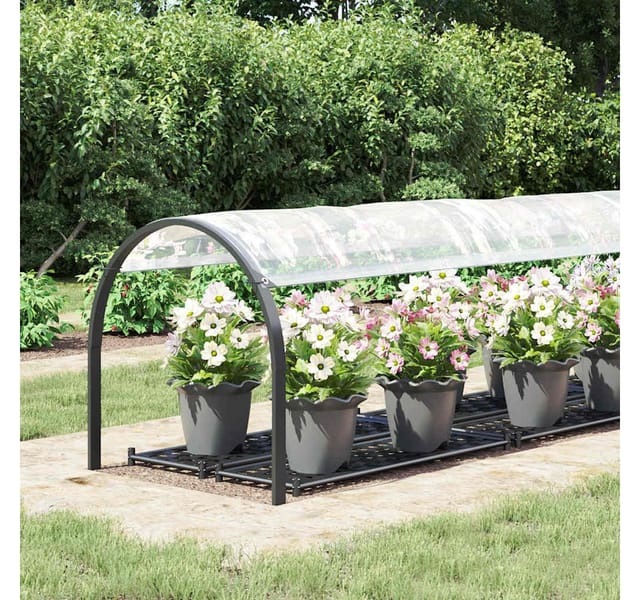 vidaXL Transparente Plane mit Ösen 1x5 m Polyethylen 4018498