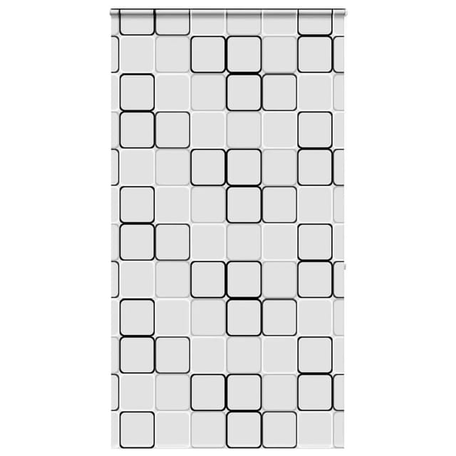 vidaXL Duschrollo mit Kassette 120x240 cm Stoffbreite 116 cm 4015047