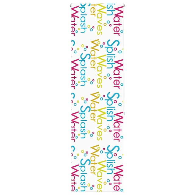 vidaXL Duschrollo 80x240 cm Stoffbreite 76 cm 4014911