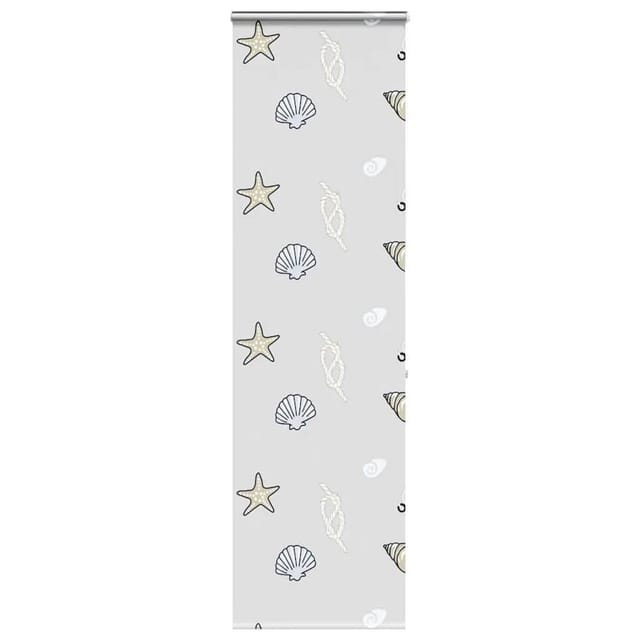 vidaXL Duschrollo mit Kassette 70x240 cm Stoffbreite 66 cm 4015009
