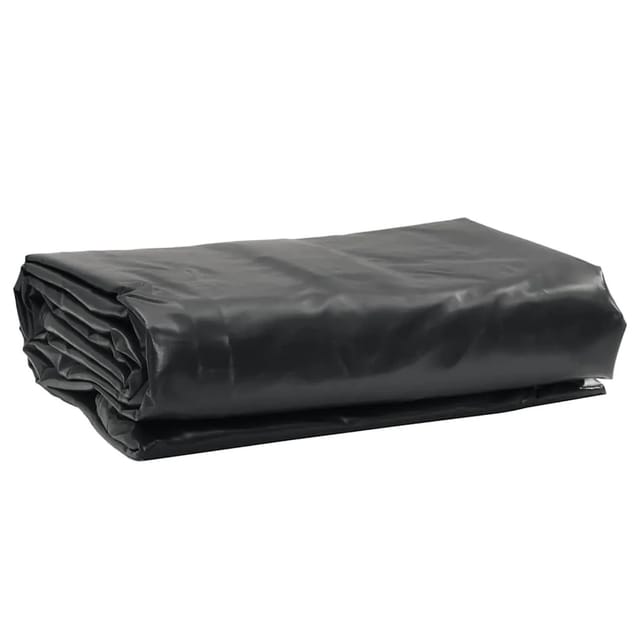 vidaXL Abdeckplane Schwarz 1x2,5 m 650 g/m² 156074