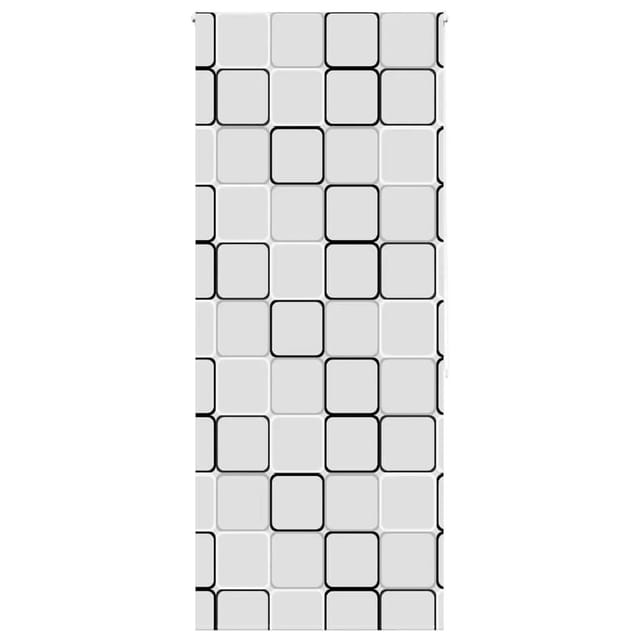 vidaXL Duschrollo 110x240 cm Stoffbreite 106 cm 4014925
