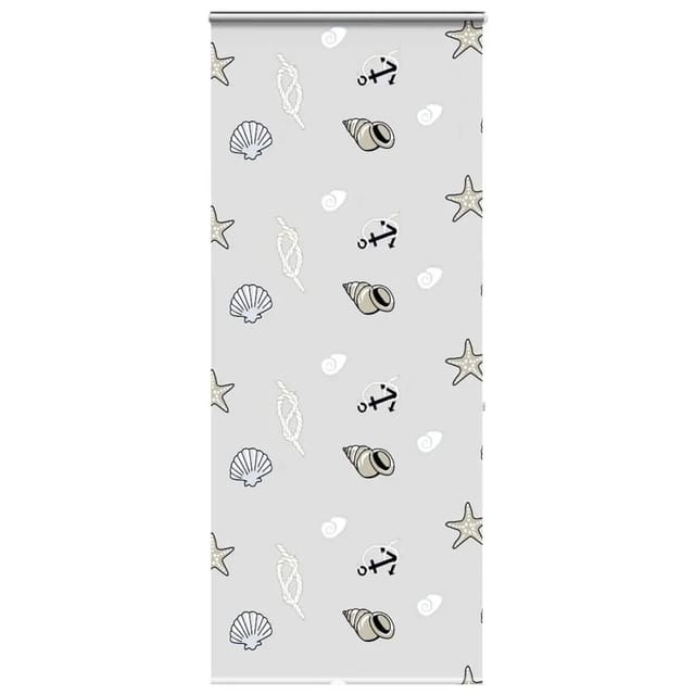 vidaXL Duschrollo mit Kassette 90x240 cm Stoffbreite 86 cm 4015011