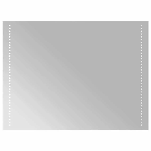 vidaXL LED-Badspiegel 80x60 cm 151730