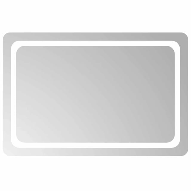 vidaXL LED-Badspiegel 90x60 cm 151790