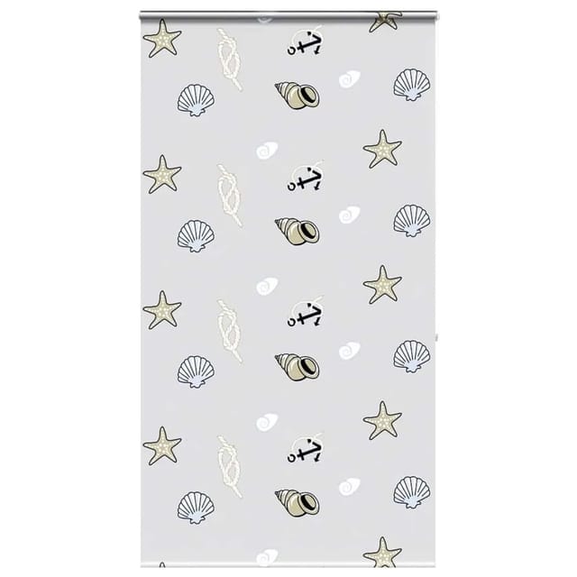 vidaXL Duschrollo mit Kassette 140x240 cm Stoffbreite 136 cm 4015016