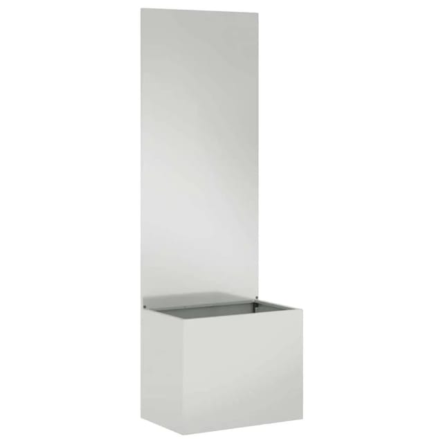 vidaXL Garten Sichtschutz-Leinwand Silber 50 x 32 x 150 cm 876446