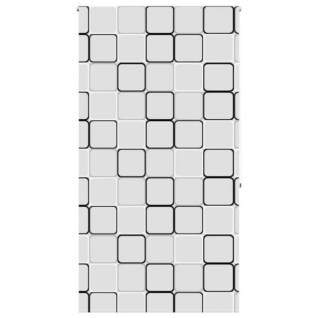 vidaXL Duschrollo 130x240 cm Stoffbreite 126 cm 4014927