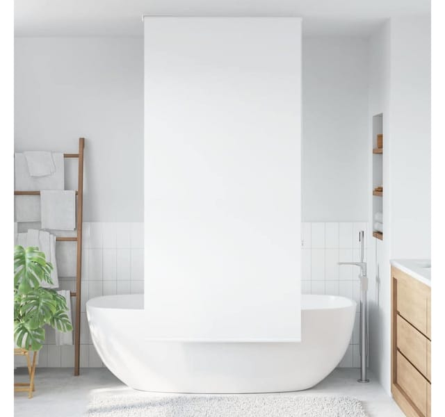vidaXL Duschrollo 90x240 cm Stoffbreite 86 cm 4014934
