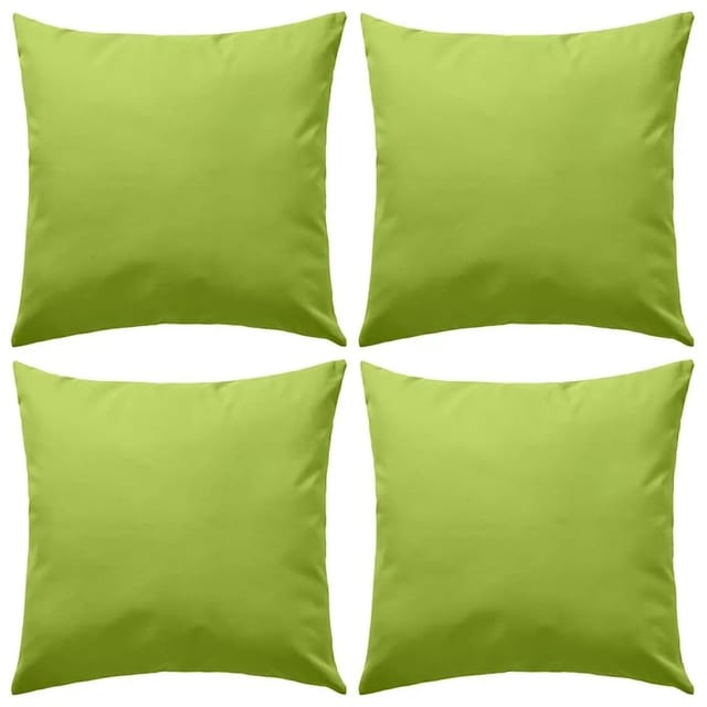 vidaXL Gartenkissen 4 Stk 45 x 45 cm Apfelgrün 132291