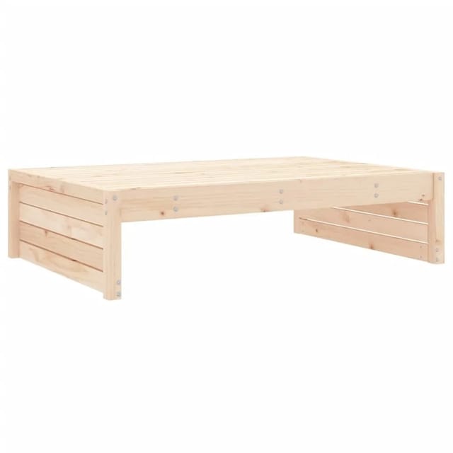 vidaXL Gartenhocker 120x80 cm Massivholz Kiefer 825751