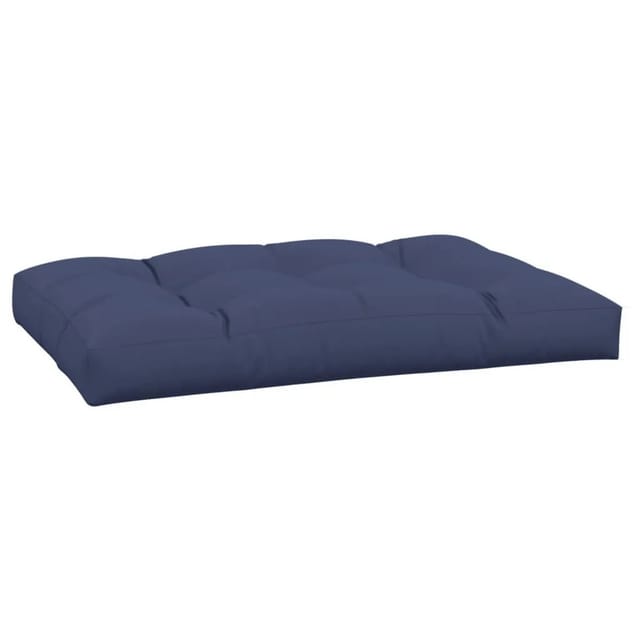 vidaXL Palettenkissen Marineblau 120x80x12 cm Stoff 377920