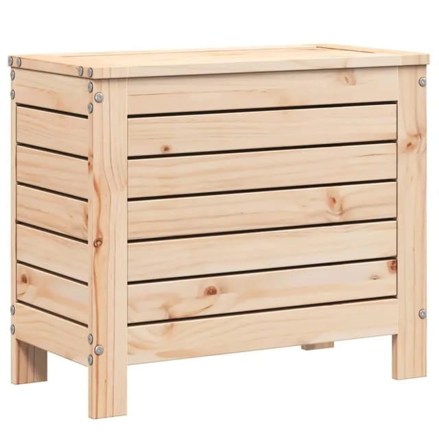 vidaXL Gartenhocker 62x31,5x52 cm Massivholz Kiefer 844888