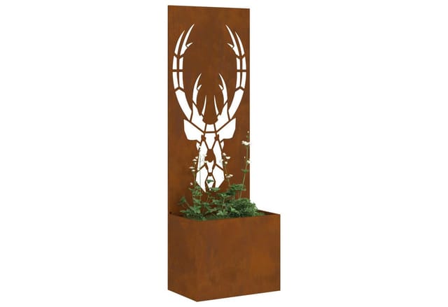 vidaXL Garten Sichtschutz-Leinwand Tiermuster Rostig 50 x 32 x 150 cm 876489