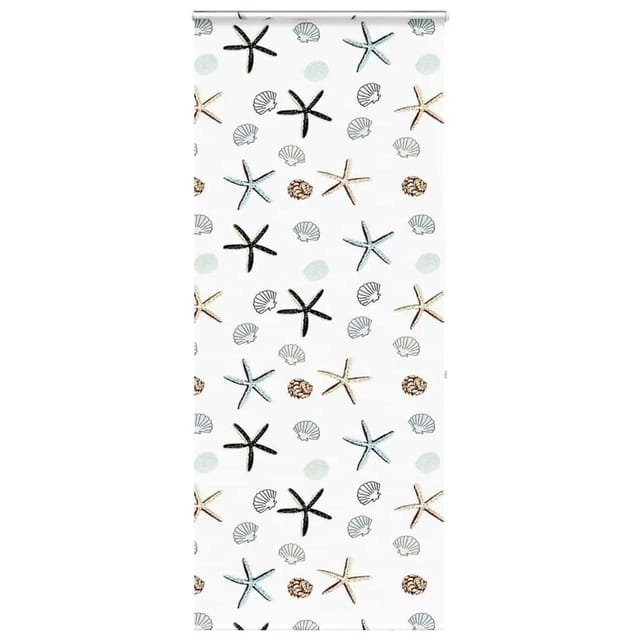 vidaXL Duschrollo mit Kassette 110x240 cm Stoffbreite 106 cm 4015024