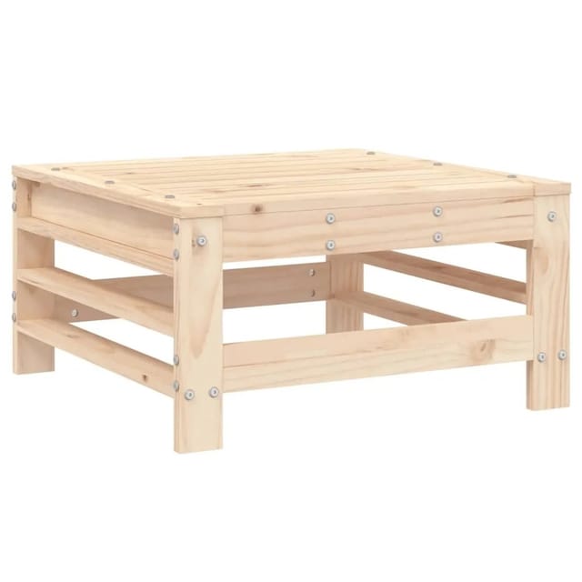 vidaXL Gartenhocker Massivholz Kiefer 825618