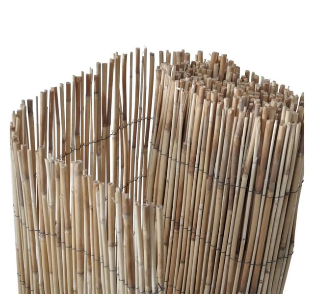 vidaXL Gartenzaun 300x80 cm Schilf 365756