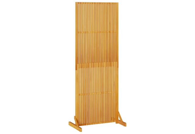 vidaXL Sichtschutz Braun 79,5 x 50 x 200 cm Massivholz Akazie 4108065