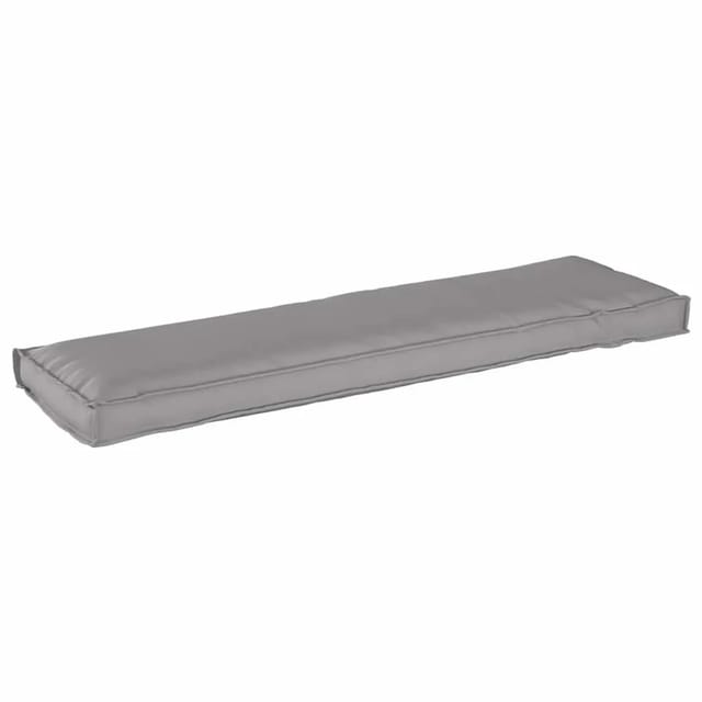 vidaXL Kissen Grau 140 x 40 x 8 cm Oxford-Stoff 42001649