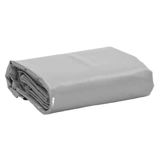 vidaXL Abdeckplane Grau 5x6 m 650 g/m² 156128