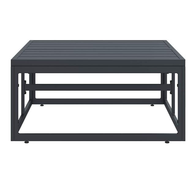 vidaXL Gartenmöbel Anthrazit 70 x 70,5 x 32 cm Stahl 42009990