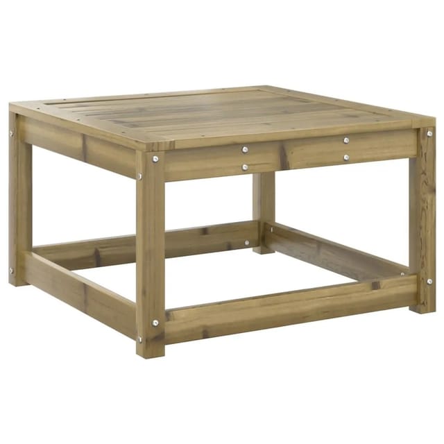 vidaXL Gartenhocker Kiefernholz Imprägniert 844683