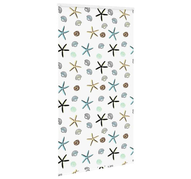 vidaXL Duschrollo mit Kassette 140x240 cm Stoffbreite 136 cm 4015027