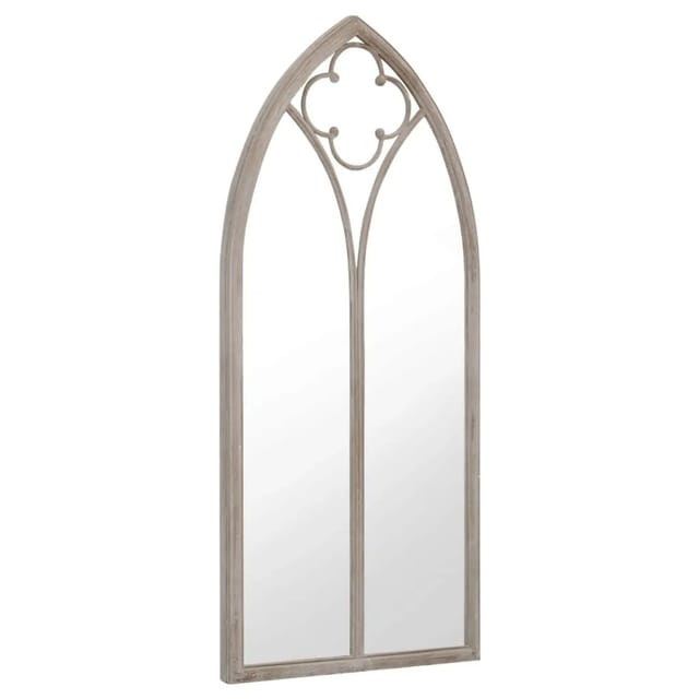 vidaXL Gartenspiegel Sand 100x45 cm Eisen 318349