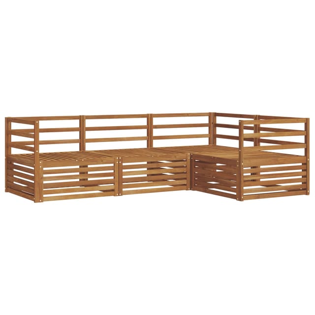 vidaXL Outdoor-Sofagarnitur 4-Tlg Natur 3373359
