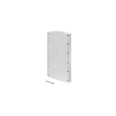Emuca Satz Hang Side Hanging Bracket Set für Hängende Haken für Hang Wardrobe Kunststoff Schwarz