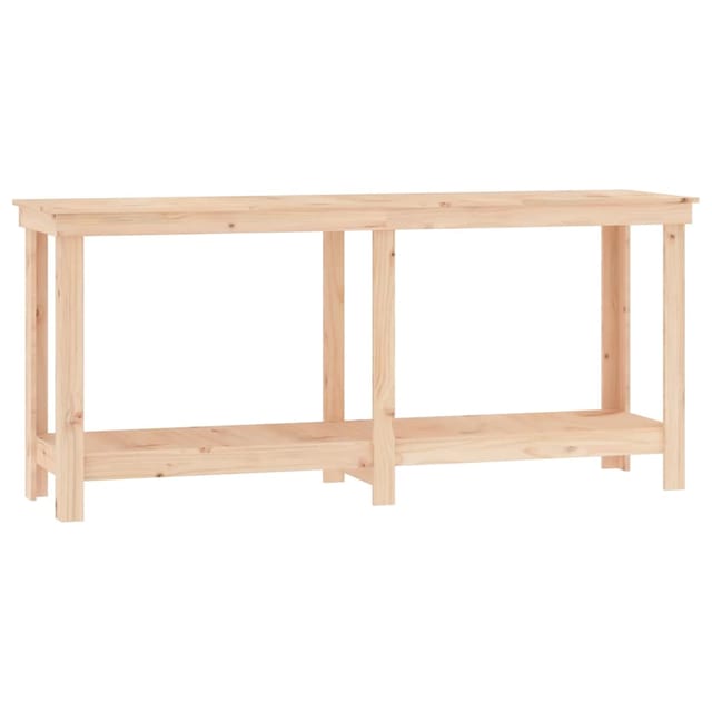 vidaXL Werkbank 180x50x80 cm Massivholz Kiefer 822511