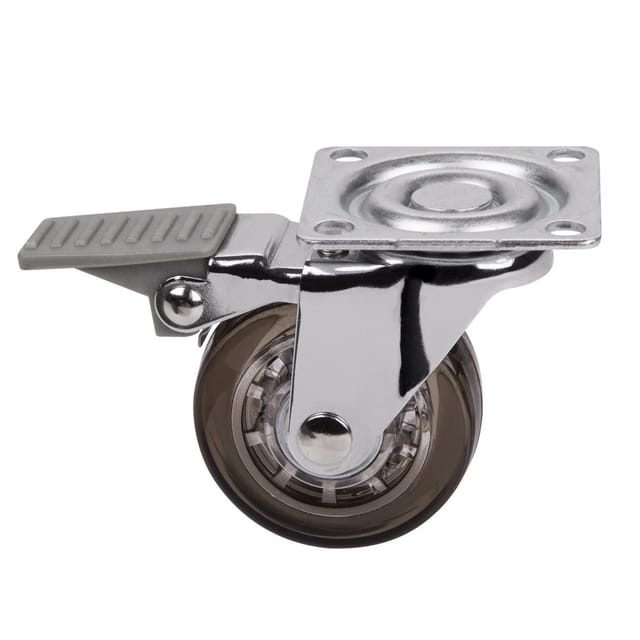 SOTECH Möbelrolle Ø50 mm Tragkraft Bis 40 Kg Braun mit Bremse
