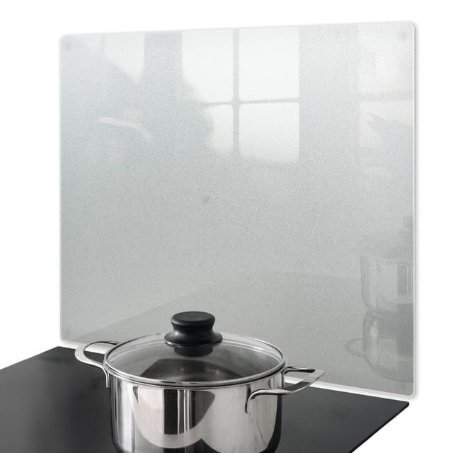 Tulup Herdabdeckplatte Glasherdabdeckplatte 60x52 cm Rechteckig Herdabdeckplatte Ceranfeld Schutz Herdabdeckplatte Halbtransparent