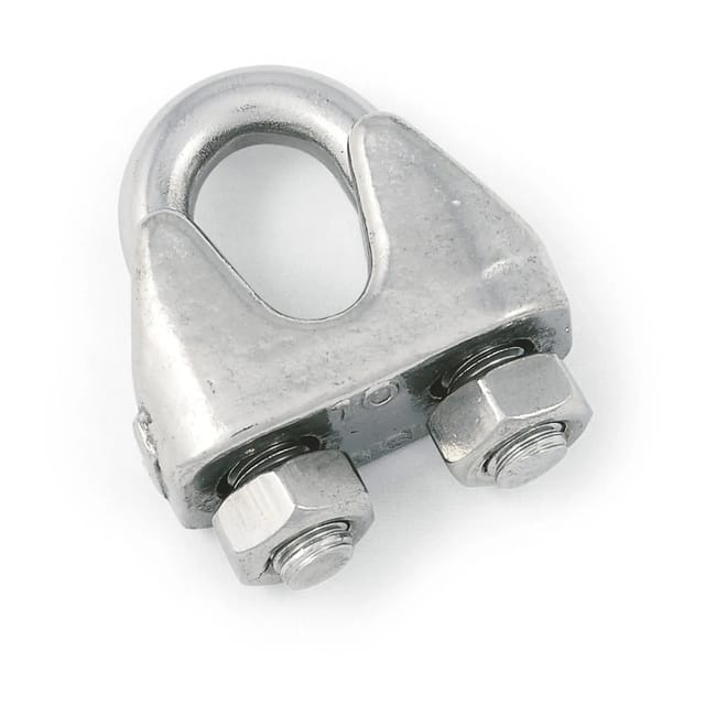 SOTECH Drahtseilklemme für 8 mm Edelstahl AISI 316 V4A